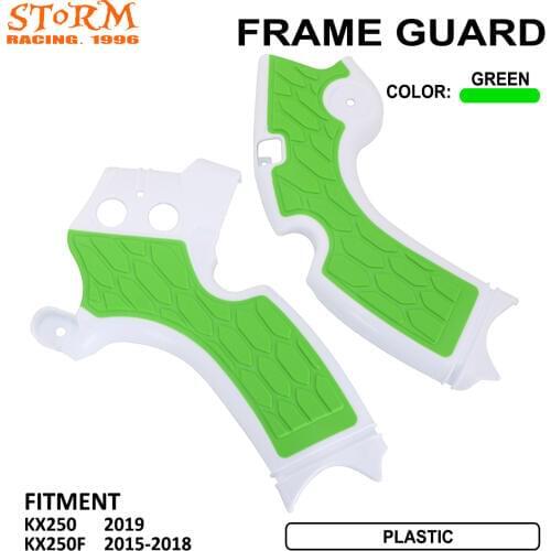 Frame Green Guards Fairing Covers Protector For Kawasaki KX250F KXF250 KX 250F 2015-2018 KX250 KX 250 2019