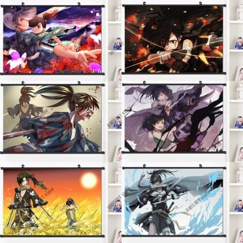 Full Square Drill Diamond Painting Japanese Anime Dororo Hyakkimaru Cross Stitch Kits Diamond Mosaic Embroidery Room Decoration