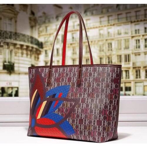 100% Real Leather Tote Bag for Women New Fashion Single Shoulder Totes Ladies Fashionable Purses and Handbag Luxury Brand Bolsa