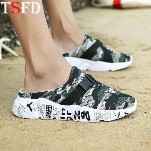 Lazy Shoes Men Fashion Shoes Classic Branded Mens Shoes Light Summer Man Sneakers Beach Shoes Camouflag Green Big Size Shoe Y4