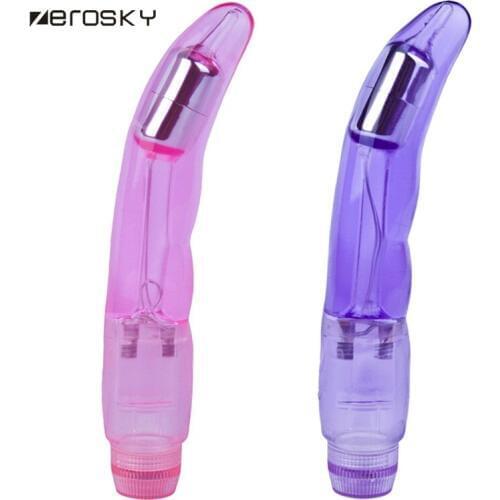 Zerosky New Magic Wand Massage Super Vibrating Waterproof Electric Vibrator Stimulator Sex Toys for Women Men Soft Vibrator