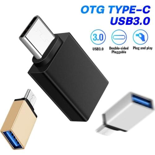 Type C to USB3.0 OTG Adapter USB 3.0 to USB-C Adapter for MacbookPro Xiaomi Huawei Mini USB Adapter Type-C OTG Cable Converter