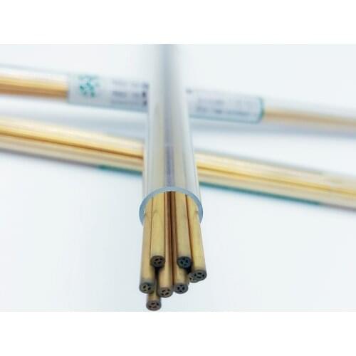 ART.230625 Brass Electrode Tube Multi Holes 2.5/2.6*400mm 20pcs/lot