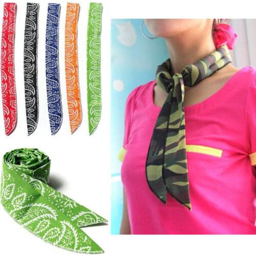 Hot Multifunction Non-toxic Neck Cooler Scarf Body Ice Cool Cooling Wrap Tie Headband Refreshing Bandana Wrist Towel Summer 2020
