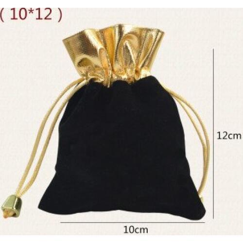 Wholesale Velvet Bags 9x12cm Drawstring Pouches Jewelry Bags Gift Bags,50pcs/lot