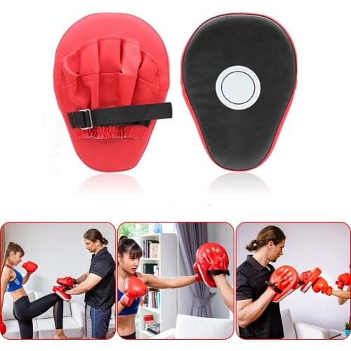 Taekwondo Boxing Mitt Boxing Gloves 2021 Newest Training Focus Target Punch Pad Gloves Karate Combat Thai Kick Цель боксер цель