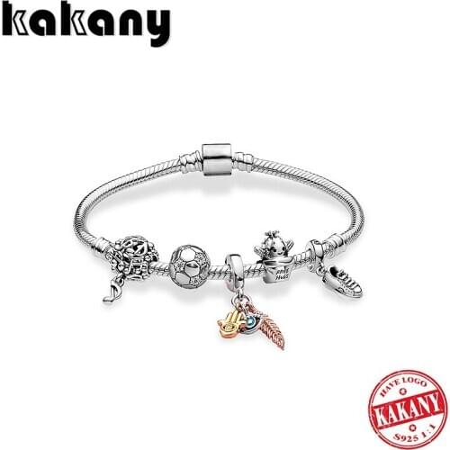 2020 Dream Journey 925 Sterling Silver Bracelet Zt0580 Bracelet Set Original Lady Diy Jewelry Accessories Girlfriend Gift