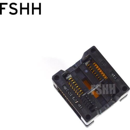 CNV-SOP16(H)-DIP16 Programmer Adapter 300mil SOP16-DIP16/SOIC16/SO16 Adapter SOP16 to DIP16 Test Socket/IC Socket