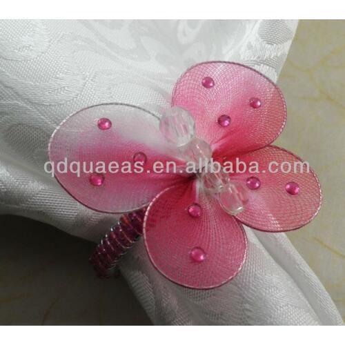 Decoration wedding crystal napkin ring napkin ring and party decoration napkin ring