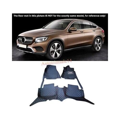Floor Mats & Carpets Foot Pads Protector For Mercedes Benz GLC X205 2016
