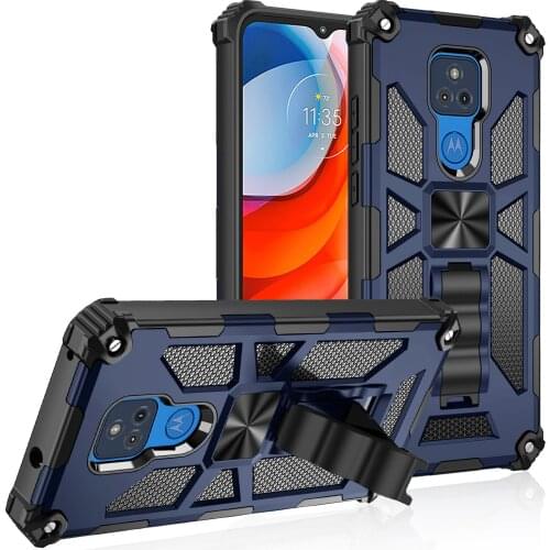 Magnetic Bracket Case For Motorola G Power 2021 G Play G Stylus One 5G ACE Moto G Shockproof Armor Kickstand Phone Shell Cover
