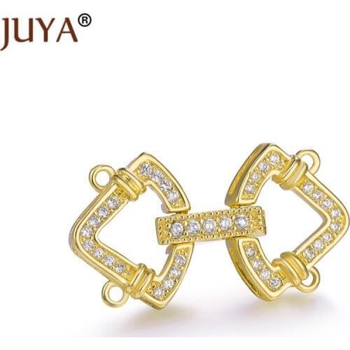 Fashion Clasps for Bracelet Necklace Jewelry Making Hand Made DIY Multi-Strand Pearl Jewellery Accessories