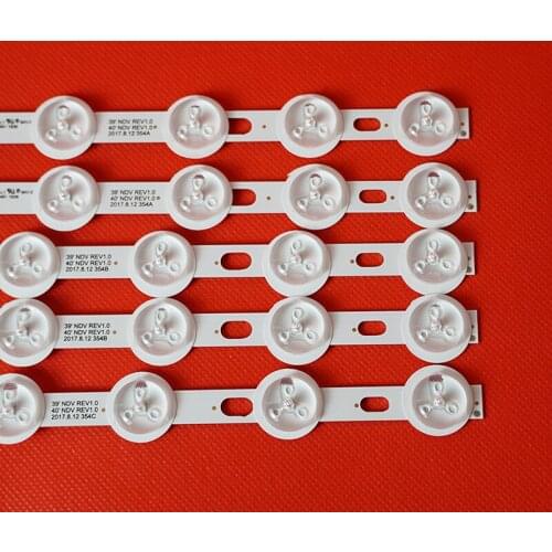New LED backlight strip 40" 39" NDV REV1.0 ABC For TOSHIBA 40L3433DG VESTEL VES390UNDC-01 VES400UNDS-01 VES400UNDS-02
