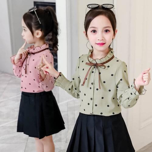 POMOGO School Blouses For Girls