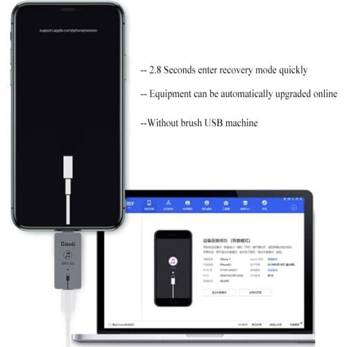 Qianli iDFU GO 2 2.8s Enter Recovery Mode Without Change Line DFU Brush Tools For phone pad Device With Lightning Port