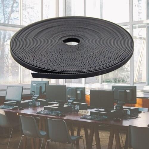 D57D GT2-6mm / 10mm open timing belt GT2 belt Rubber Aramid Fiber cut to length for 3D printer wholesale