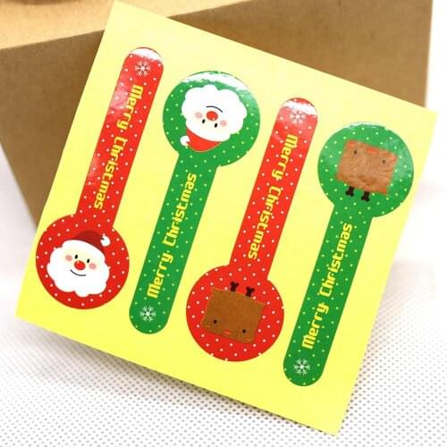 Merry Christmas gift sticker, Christmas decorations sticker, Envelope Seals, sealing label, Gift Wrapping 40pcs/lot