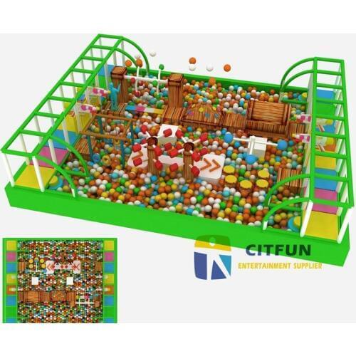 EU Standard Play center Million ball pit Children Indoor play ground for sale IP-017D