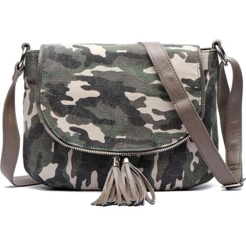 Crossbody Bags for Women, Purses and Handbags Flap Saddle Bag Multiple Pockets with Tassel