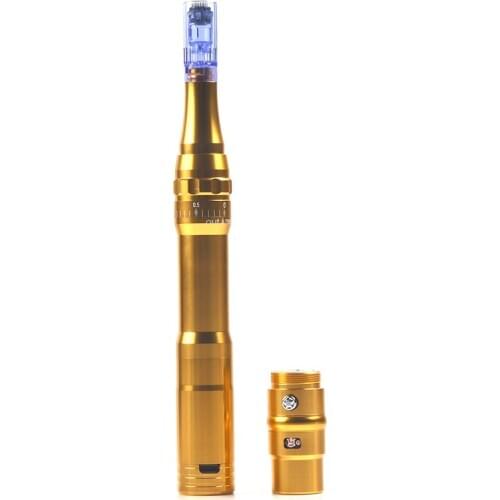 1Set Beauty Salon Equipment Meso Microneedle Pen Microneedling Electric Derma Pen /Wireless Permanent Makeup Tattoo Machine