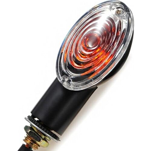 1pc Universal Amber Bulb Motorcycle Turn Signals Indicator Mini for Cat Eye