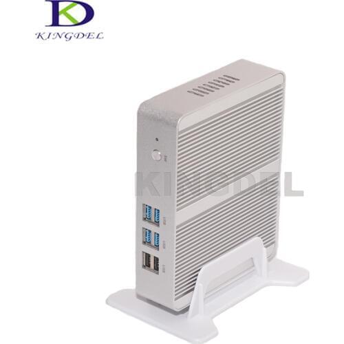 2017 Intel Celeron N3150 Quad Core 4*USB 3.0 300M WIFI 2*HDMI 2*LAN Micro PC desktop computer