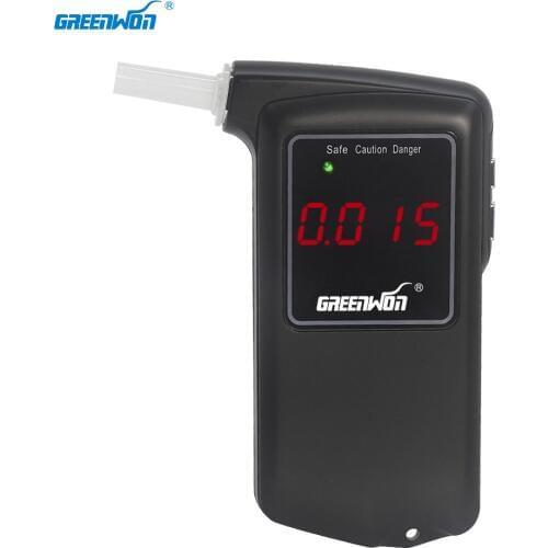 GREENWON alcohol meter Wholesale Car Breathalyzer with disposable tips AT858S