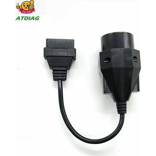 Free Shipping OBD OBD II Adapter for BMW 20 pin to OBD2 16 PIN Female Connector e36 e39 X5 Z3 for BMW 20pin