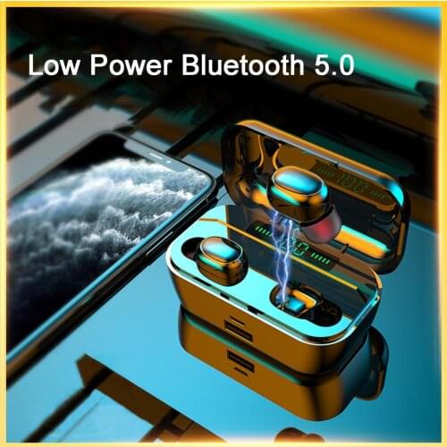 G6S TWS Wireless Bluetooth Earphones Noise Reduction Headphones Sports Earbuds Headset With 2000mAh Charging Box Mini Earphone