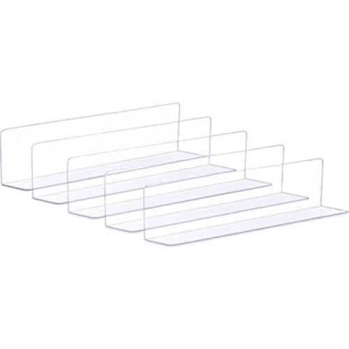 Toy Blockers for Furniture, Clear Blocking Board Under Furniture, Pet Baffle Board, Strong Adhesive Baffle (8 Pack)