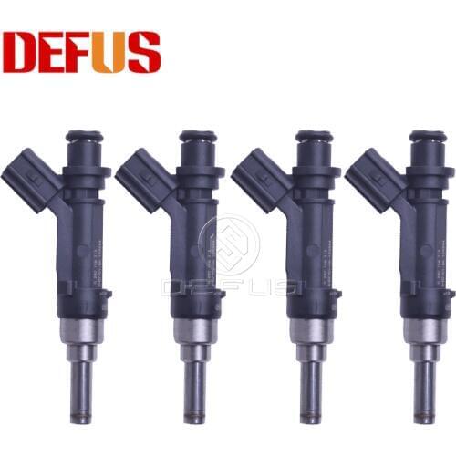 DEFUS 0280158213 4x NEW Fuel Injector Bico For TOYOTA EU IQ 08-14 YARIS 11-14 VERSO-S 10-15 COROLLA 06-13 1.3 1NR 0 280 158 213