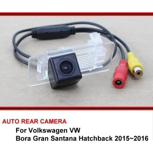 For Volkswagen VW Bora Gran Santana Hatchback Car Rear View Camera Reverse Backup HD SONY CCD Rearview Parking Night Vision