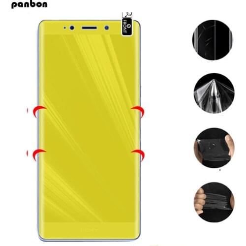 Full Coverage For Sony XZ3 Hydrogel Film Soft TPU Screen Protector For Sony Xperia XZ 3 nano film