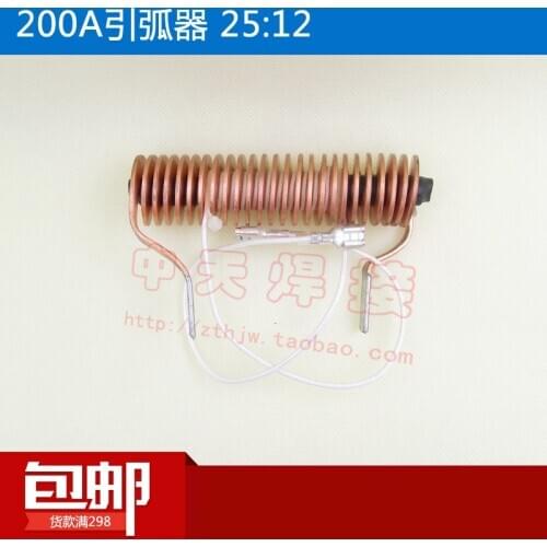 Argon Arc Welding Plasma Arc Induction Coil 25:12 Pure Copper Arc Ignition Coil Arc Igniting Inductor
