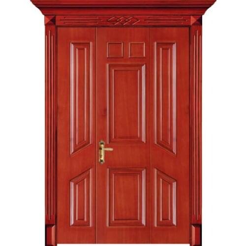 Custom traditional doors solid oak wood doors contemporary single front door interior door available D-001