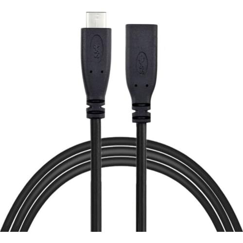 USB 3.1 USB-C Type C Male to Female Extension Data Cable for Macbook Tablet Mobile Phone 0.6m
