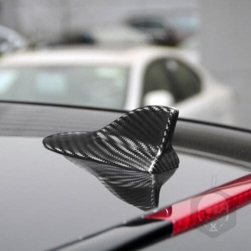 Car Roof Shark Fin Antenna Cover Carbon Fiber Aerial Cover Reliable Modification Vehicle Parts for Lexus LS ES LX IS