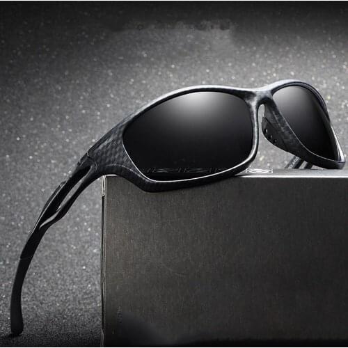 Men Outdoor Sports Ultralight PC Frame Oversized Polarized Sunglasses Custom Made Mirror Polarized Myopia Lens -1 to -6