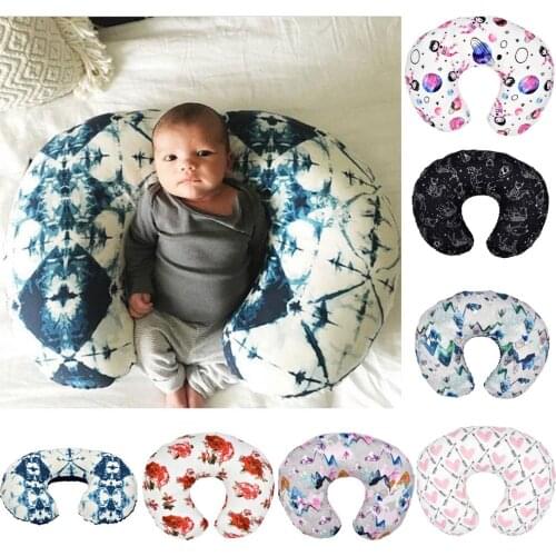 Minky Nursing Newborn Infant Baby Breastfeeding Pillow Cover Nursing Slipcover Protector baby romper Toddler Babe Care Slipcover