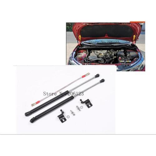 Front Hood Bonnet Gas Struts Shock Damper Lift Supports for Toyota Corolla 2014 2015 2016 2017 2018 Car-Styling