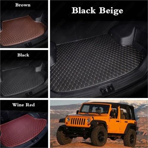 Cargo Liner for Jeep Commander Compass Renegade Wrangler Patriot Grand Cherokee Car Boot Liners Custom Car Cargo Trunk Liners