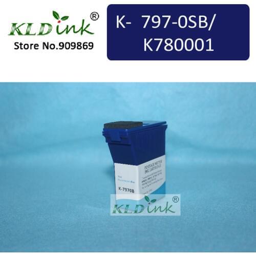 Compatible 797-0BI Blue Postage Meter Ink for Pitney Bowes DM55, DM50, K700, K791 Postage Meter