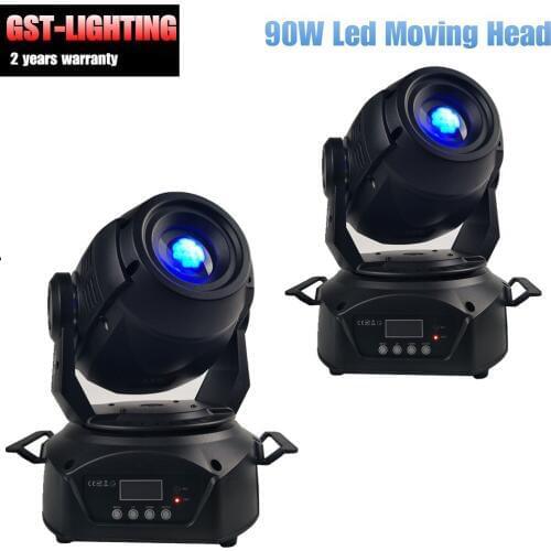 2pcs Moving Head Light 90W LED Spot Lyres for Stage dmx512 Professional Stage dj