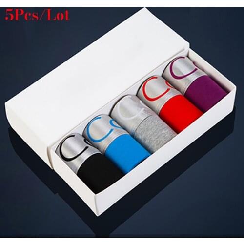 Gay Underwear Men BoxerShorts Men Underwear Breathable Boxers Men Solid Boxer Shorts Plus Size Boxers Mens Underwear Panties