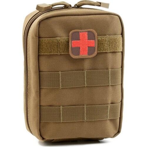 Military Tactical EDC Molle Pouch Hunting Accessory Durable Belt Pouchs Multifunctional Tool Zipper Waist Pack