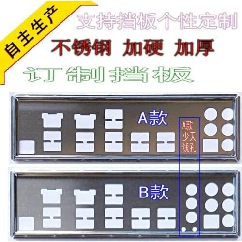 IO I/O Shield BackPlate Blende Bracket For Asus X99-DELUXE/U3.1 X99-DELUXE II