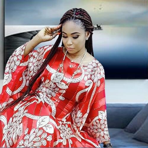 Muslim Sets Dress Leaf Print Robe Gowns Lady Party Abaya Dubai European Clothes American Clothing Maxi African Design Loose