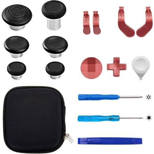 10 Sets a lot Thumb sticks Kit with Adjustment Tool D-Pad Paddles for Xbox One Elite Series 2 Controller
