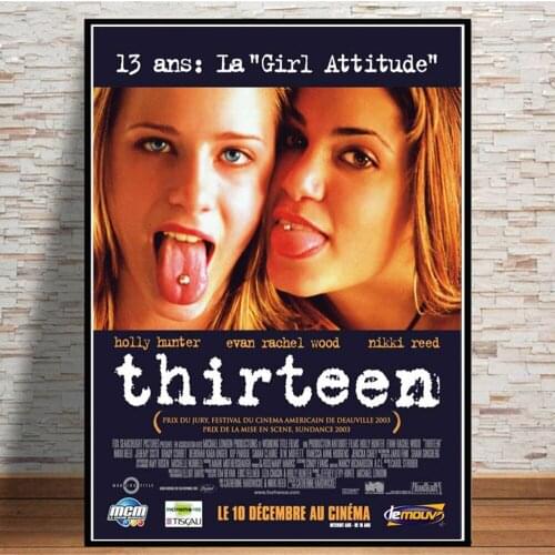 5D diy diamond painting classic movie thirteen 2003 art poster full diamond inlaid character cross stitch kit home decoration