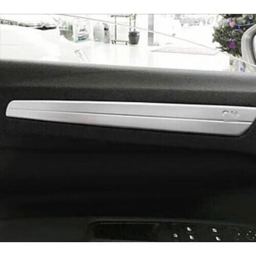 ABS Chrome For Citroen C4 2016 Accessories car Door Interior Decoration strip Cover Trim car styling